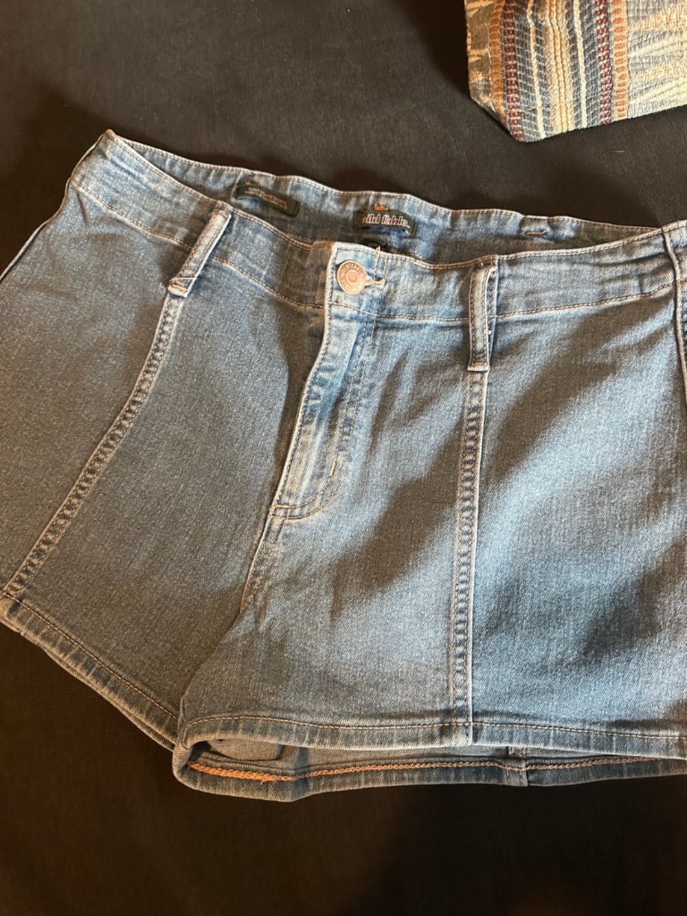 Wild Fable Medium Blue High-Rise Denim Shorts